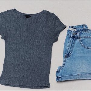 Plain Gray T-Shirt from Aeropostale